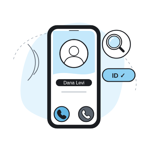 חיבור ל-Truecaller לזיהוי שם לקוח לפי טלפון